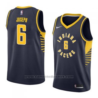 Maglia Indiana Pacers Cory Joseph #6 Icon 2018 Blu