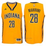 Maglia Indiana Pacers Ian Mahinmi #28 Giallo