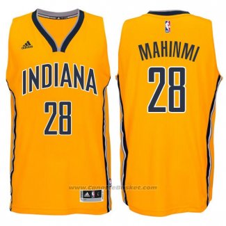 Maglia Indiana Pacers Ian Mahinmi #28 Giallo