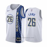 Maglia Indiana Pacers Jeremy Lamb #26 Citta Bianco