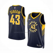 Maglia Indiana Pacers Pascal Siakam #43 Icon Blu