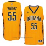 Maglia Indiana Pacers Roy Hibbert #55 Giallo