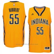 Maglia Indiana Pacers Roy Hibbert #55 Giallo