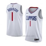 Maglia Los Angeles Clippers Jerome Robinson #1 Association 2018 Bianco