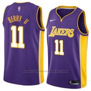 Maglia Los Angeles Lakers Joel Berry Ii #11 Statement 2018 Viola
