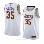Maglia Los Angeles Lakers Reggie Bullock #35 Association 2018-19 Bianco