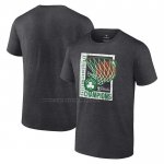 Maglia Manica Corta Boston Celtics 2024 Eastern Conference Champions Full Court Trap Grigio