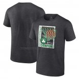 Maglia Manica Corta Boston Celtics 2024 Eastern Conference Champions Full Court Trap Grigio