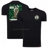 Maglia Manica Corta Boston Celtics 2024 NBA Finals Champions Nero