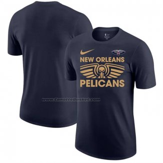 Maglia Manica Corta New Orleans Pelicans Nero1