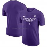 Maglia Manica Corta Sacramento Kings Viola