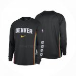 Maglia Manica Lunga Denver Nuggets 2025-26 Nero