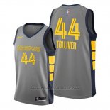 Maglia Memphis Grizzlies Anthony Tolliver #44 Citta 2020 Grigio