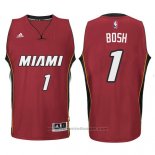 Maglia Miami Heat Chris Bosh #1 Rosso