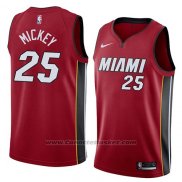 Maglia Miami Heat Jordan Mickey #25 Statement 2018 Rosso