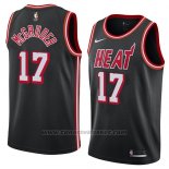 Maglia Miami Heat Rodney McGruder #17 Classic 2018 Nero