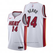 Maglia Miami Heat Tyler Herro #14 Association 2019-20 Bianco