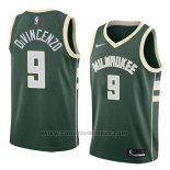 Maglia Milwaukee Bucks Donte Divincenzo #9 Icon 2018 Verde