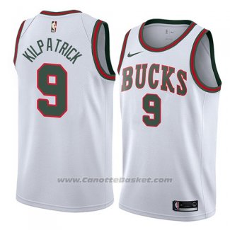 Maglia Milwaukee Bucks Sean Kilpatrick #9 Classic 2018 Bianco