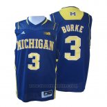 Maglia NCAA Michigan State Spartans Trey Burke #3 Blu