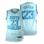 Maglia NCAA North Carolina Tar Heels Michael Jordan #23 Bianco