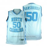 Maglia NCAA North Carolina Tar Heels Tyler Hansbrough #50 Bianco