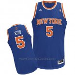 Maglia New York Knicks Jason Kidd #5 Blu