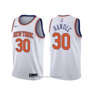 Maglia New York Knicks Julius Randle #30 Association Bianco