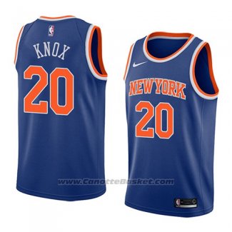 Maglia New York Knicks Kevin Knox #20 Icon 2018 Blu