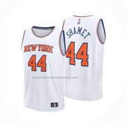 Maglia New York Knicks Landry Shamet No 44 Association 2025-26 Bianco
