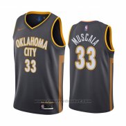 Maglia Oklahoma City Thunder Mike Muscala #33 Citta Nero