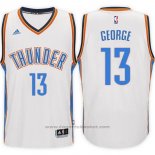 Maglia Oklahoma City Thunder Paul George #13 Bianco