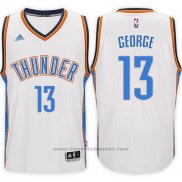 Maglia Oklahoma City Thunder Paul George #13 Bianco