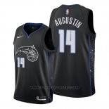 Maglia Orlando Magic D.j. Augustin #14 Citta Edition Nero