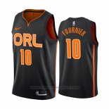 Maglia Orlando Magic Evan Fournier #10 Citta Edition Nero2