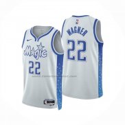 Maglia Orlando Magic Franz Wagner No 22 Citta 2025-26 Bianco