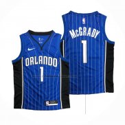 Maglia Orlando Magic Tracy McGrady NO 1 Association Blu