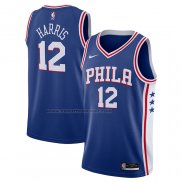 Maglia Philadelphia 76ers Tobias Harris NO 12 Icon Blu