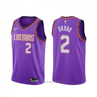 Maglia Phoenix Suns Elie Okobo #2 Citta Viola