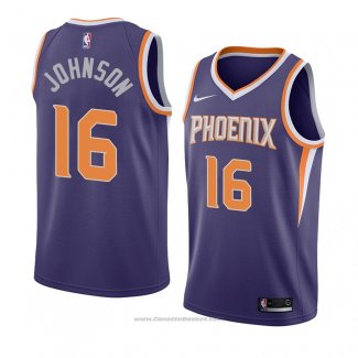 Maglia Phoenix Suns Tyler Johnson #16 Icon 2018 Viola