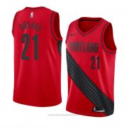 Maglia Portland Trail Blazers Chinanu Onuaku #21 Statement 2018 Rosso