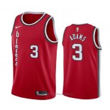 Maglia Portland Trail Blazers Jaylen Adams #3 Classic 2020 Rosso