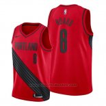 Maglia Portland Trail Blazers Jaylen Hoard #6 Statement Rosso