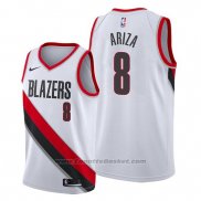 Maglia Portland Trail Blazers Trevor Ariza #8 Association 2020 Bianco