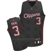Maglia Ritmo Moda Los Angeles Clippers Chris Paul #3 Nero