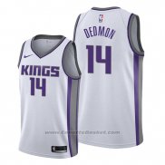 Maglia Sacramento Kings Dewayne Dedmon #14 Association Bianco