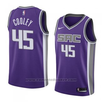 Maglia Sacramento Kings Jack Cooley #45 Icon 2018 Viola