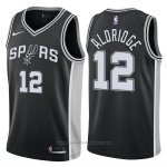 Maglia San Antonio Spurs LaMarcus Aldridge #12 2017-18 Nero