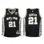 Maglia San Antonio Spurs Tim Duncan #21 Nero
