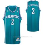 Maglia Soprannome Charlotte Hornets Grandmama #2 Verde